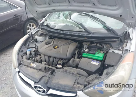 2013 Hyundai Elantra Gls from USA, damaged, VIN KMHDH4AE0DU737205